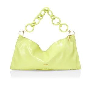Mini Hera Ring Snake-Embossed Leather Shoulder Bag